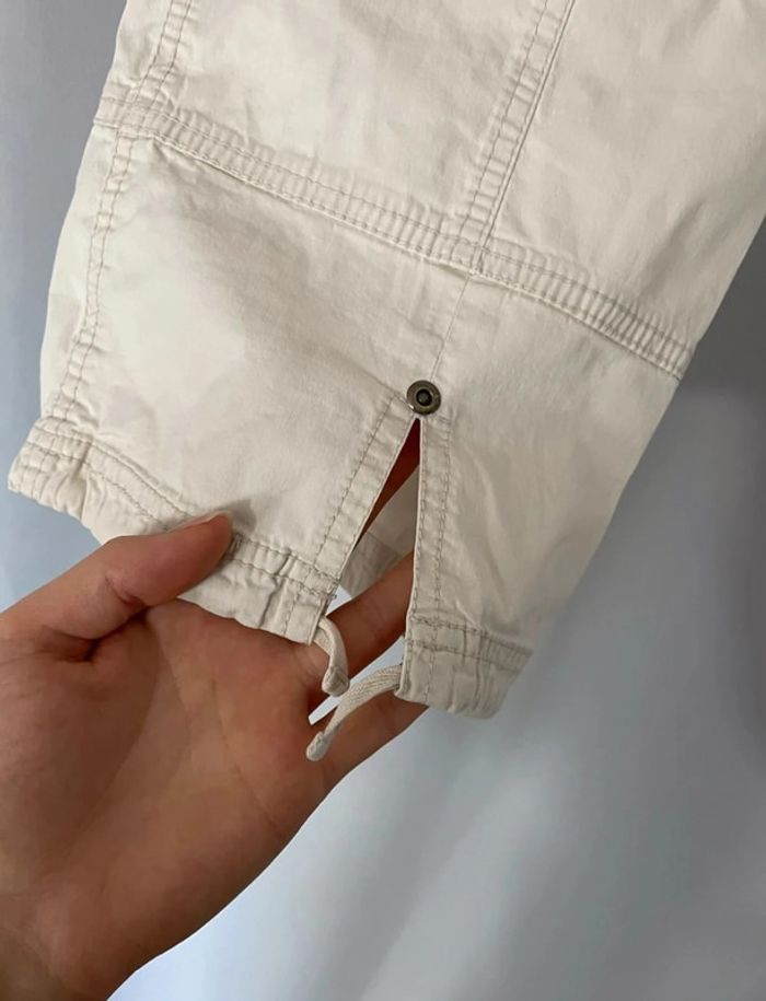 pantalon blanc cassé - photo numéro 5