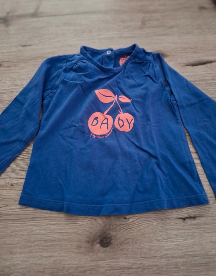 Tee-shirt manches longues Tape à l'œil 18mois