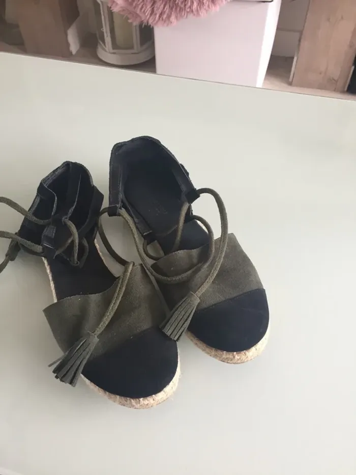 Espadrille kaki promod - photo numéro 9