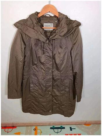 C4 Manteau fin vert Canda 46