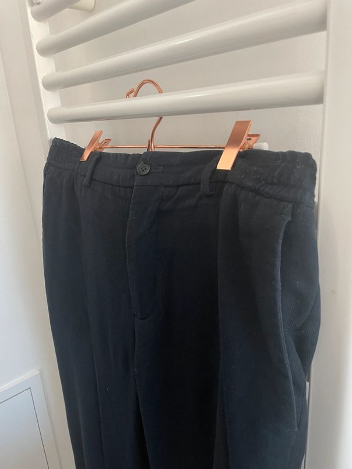 Pantalon noir chic et confortable - Zara - taille L - photo numéro 2
