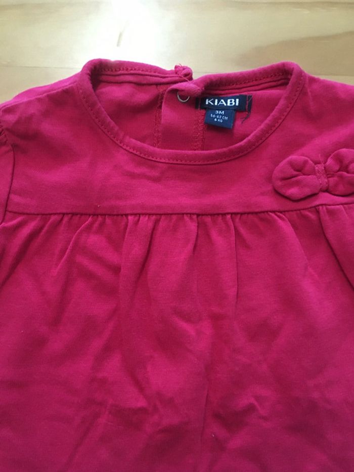 T shirt rose fushia - photo numéro 2