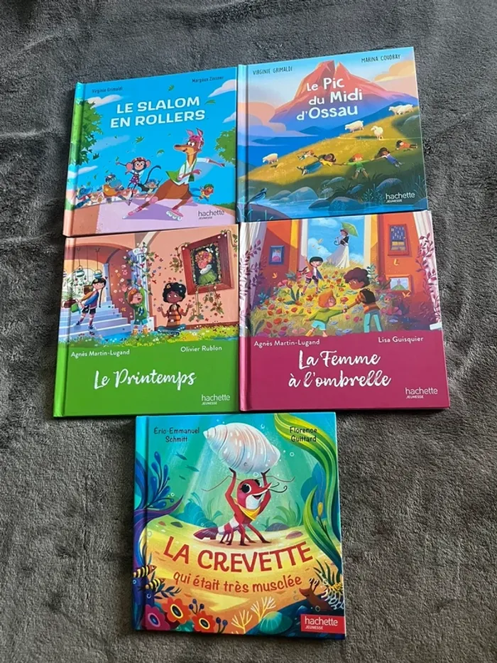 Lot de 5 livres