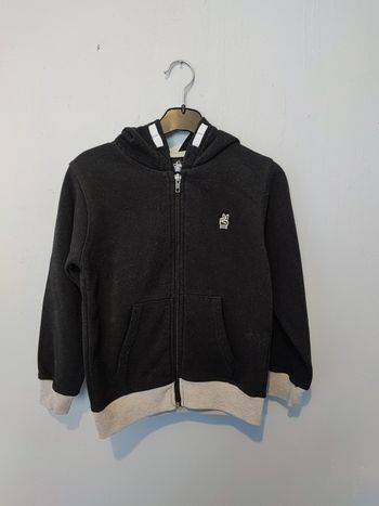 Sweat zippé à capuche