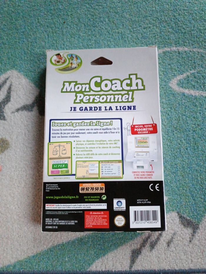 Mon coach personnel je garde la ligne jeux ds neuf - photo numéro 2