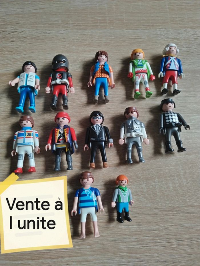 Vente à l unite Figurine playmobil divers