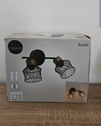 Plafonnier 2 ampoules