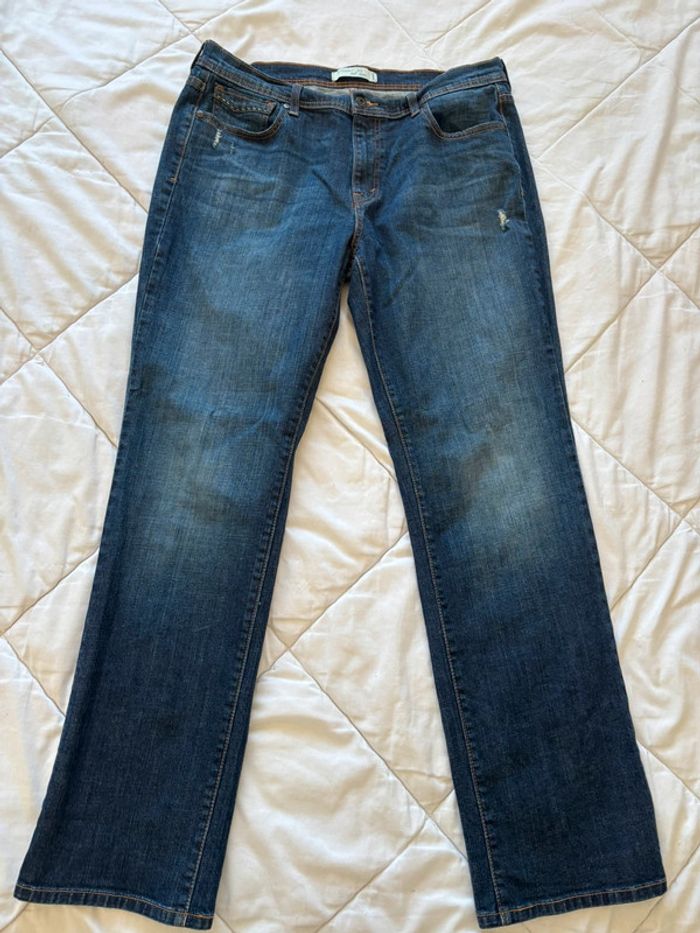 Jean Levi’s 505 straight leg droit bleu foncé vintage y2k 00s taille 44/46 2XL/3XL - photo numéro 4