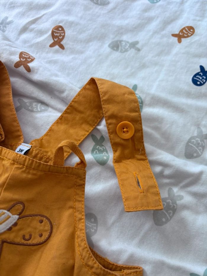 Ensemble salopette short garçon 3 mois - photo numéro 5