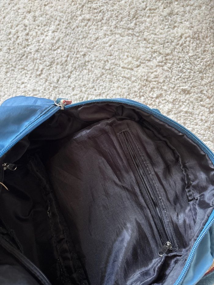 Sac à main bleu vintage - photo numéro 9