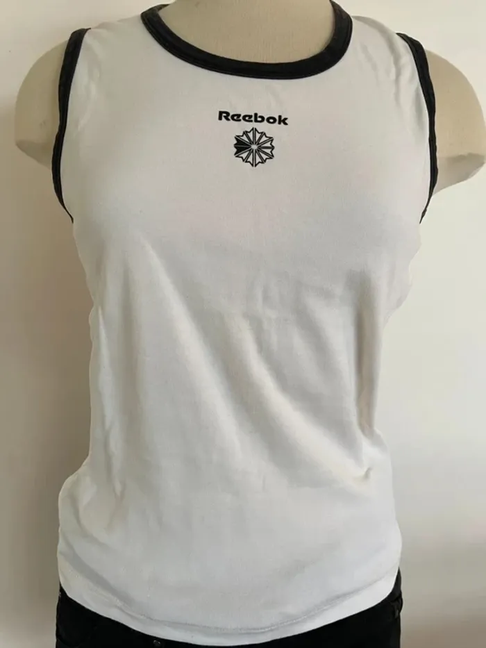 Débardeur Reebok écru