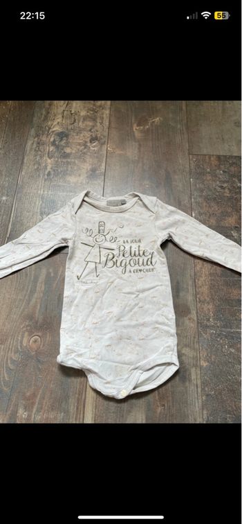 Body 6-12 mois à l’aise Breizh