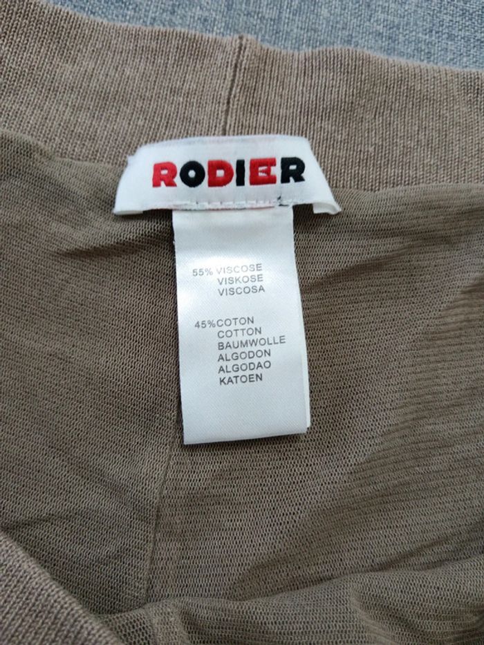 C63 pantalon beige Rodier S - photo numéro 3