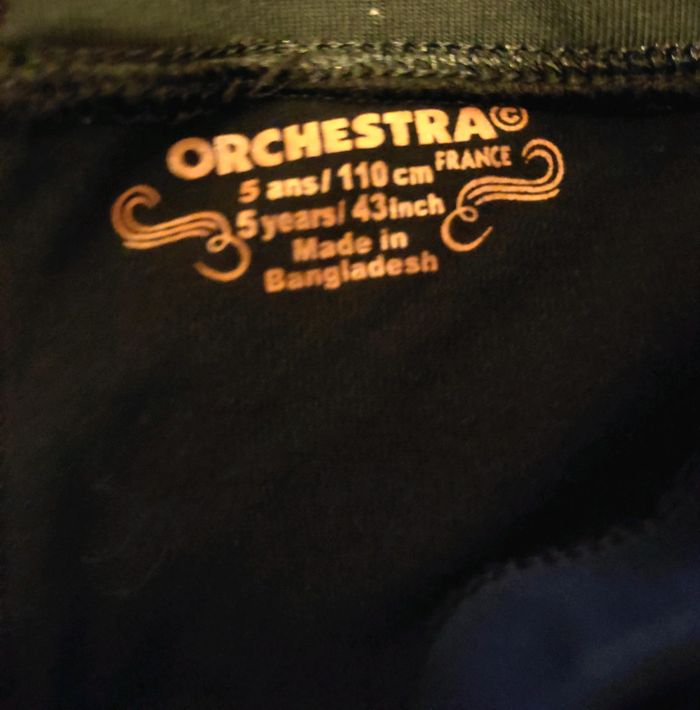 Leggings noir Orchestra - photo numéro 2