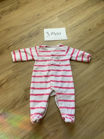 Pyjama taille 3 mois