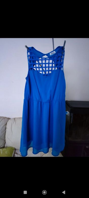 Robe bleue Mim taille 34