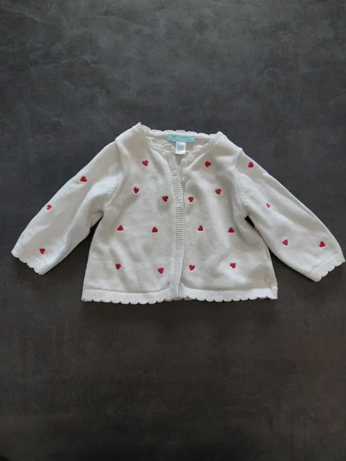 Gilet-boléro 6 mois Obaïbi