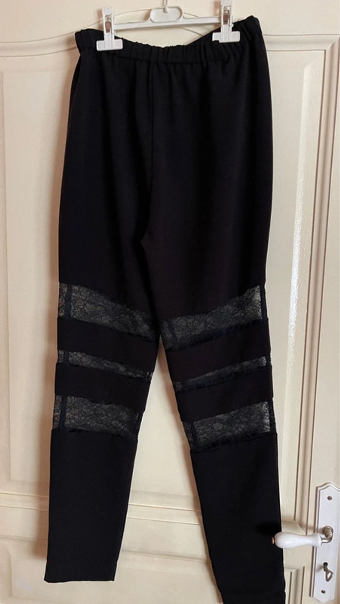 Pantalon habillé dentelle cérémonie chic - photo numéro 6