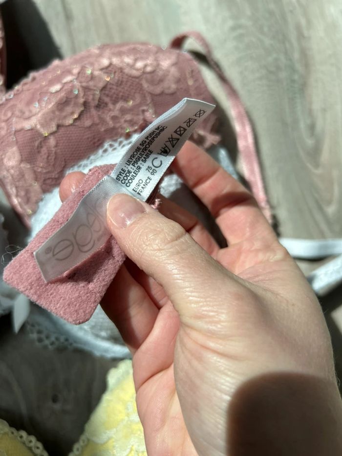 Lot de 3 soutiens-gorges - Valege - 90 C - photo numéro 7