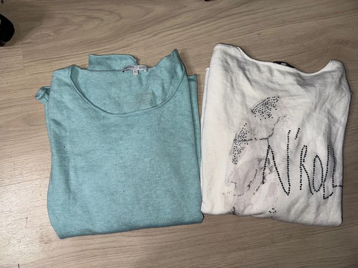 Lot de 2 pull Hector et Lola taille 36