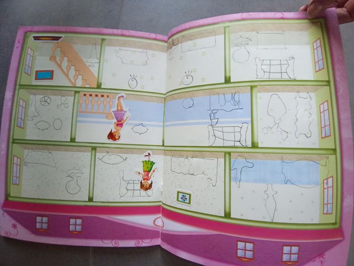 Lot de 2 livres maison et château à décorer - photo numéro 9