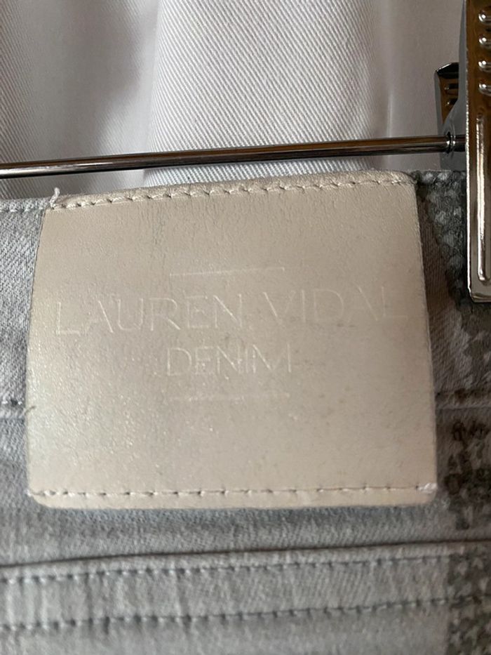 Jean élastique gris clair Laurent Vidal - photo numéro 4