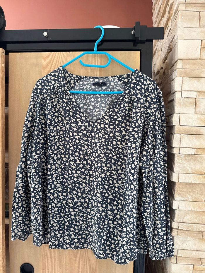 Blouse gris beige