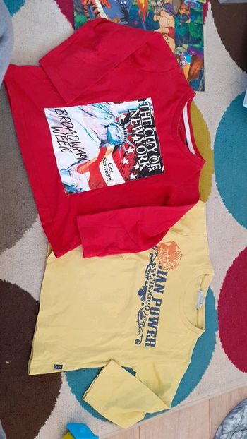 Lot 2 tee-shirt manche longue