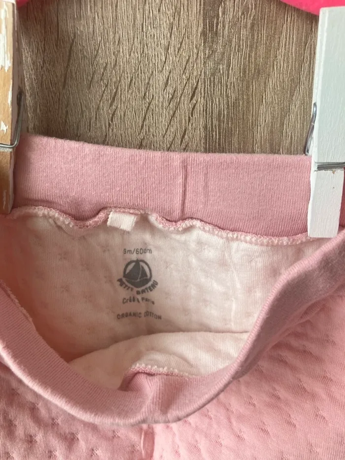 Pantalon rose Petit Bateau - photo numéro 2
