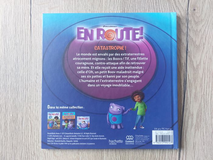 Livre jeunesse "En route la grande histoire d'un petit Boov" - photo numéro 2