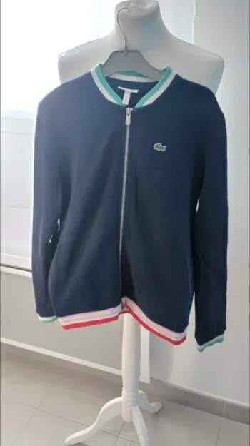 Veste zippée Lacoste garçon - Taille 12 ans - Très bon état