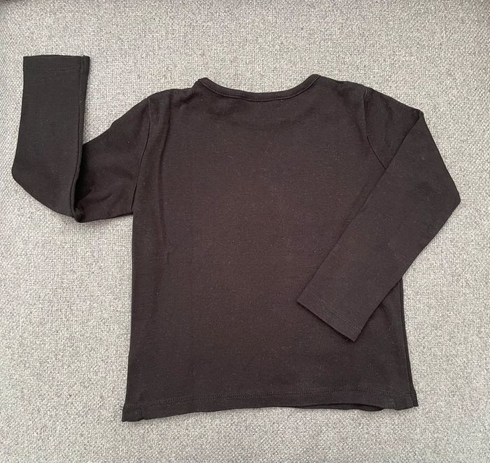 Tee-shirt fille manches longues 4 ans - photo numéro 3