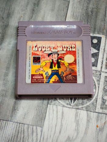 Nintendo game boy lucky Luke