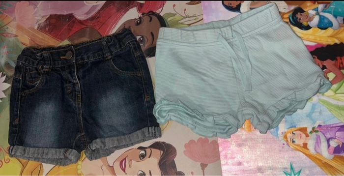 Lot de 7 vêtements + chausson fille, 2 ans