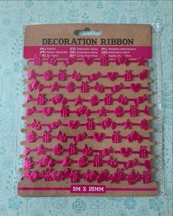 Ruban anniversaire pour Scrapbooking