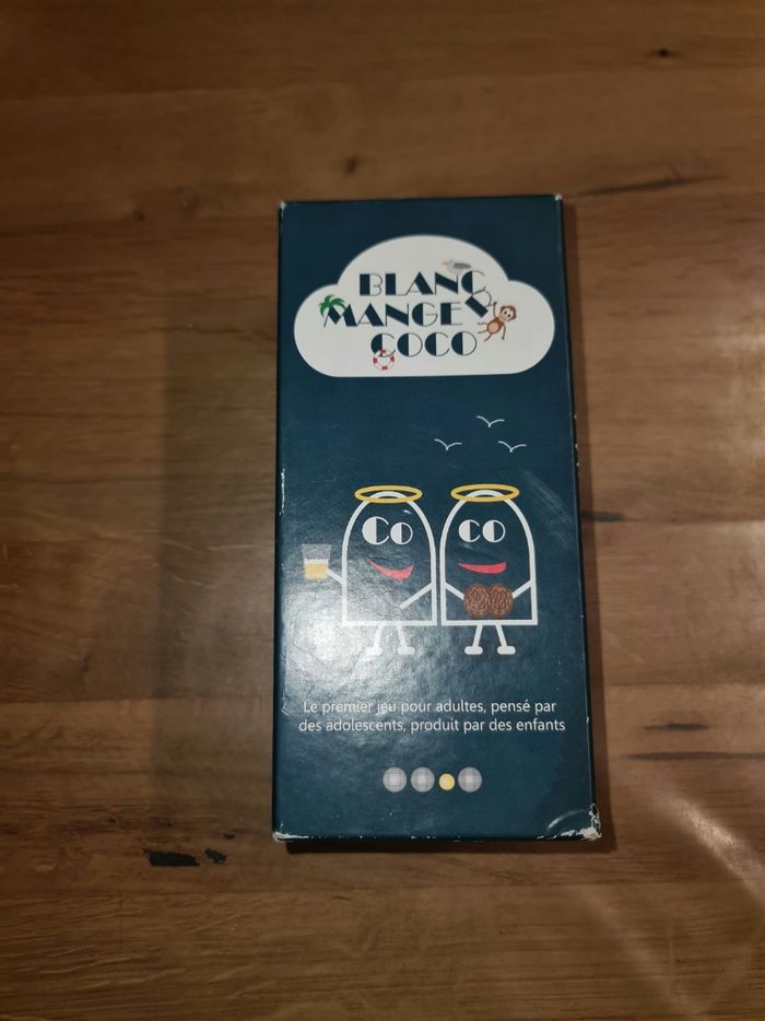 Jeu de cartes Blanc Manger Coco dont 2 paquets encore sous cellophane - photo numéro 2