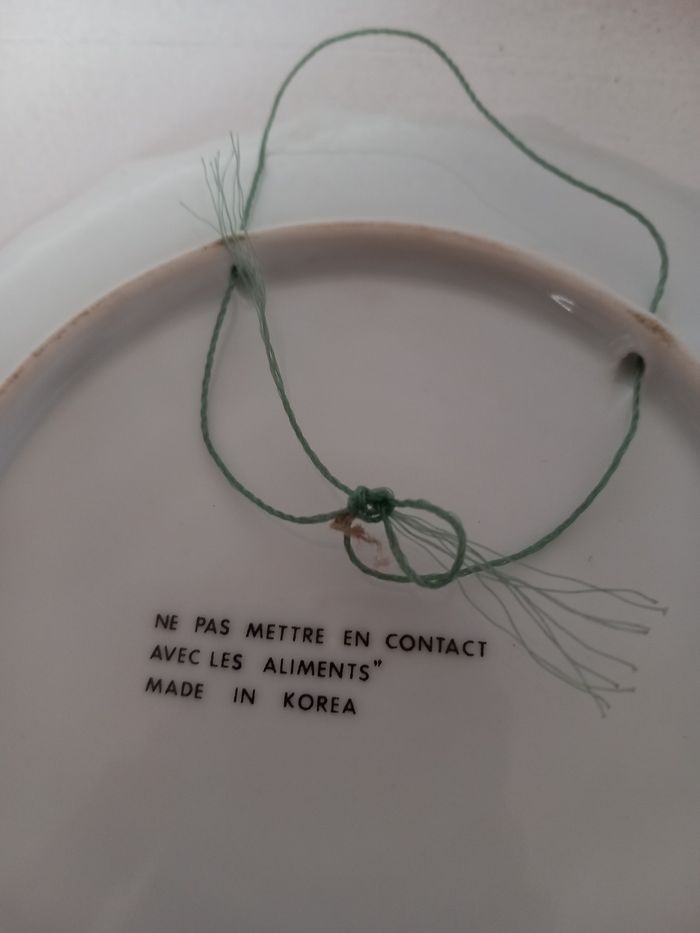 2 assiettes décoratif - photo numéro 6