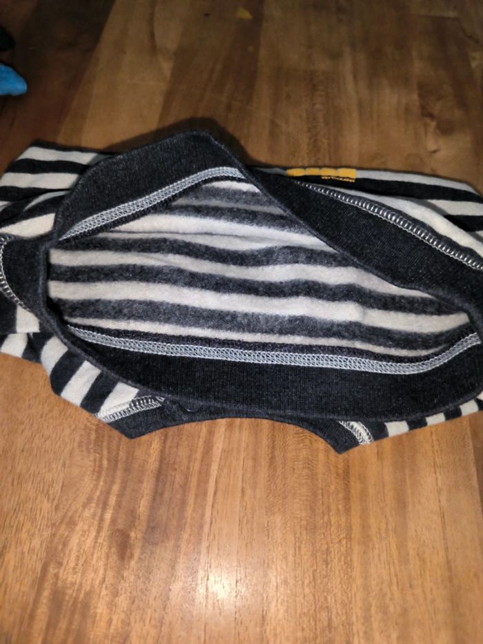 Pull rayé Vertbaudet 9mois 71cm - photo numéro 3