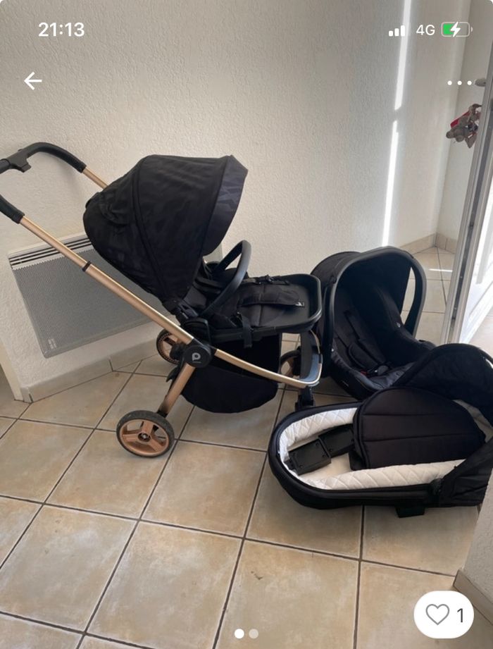 Poussette Tessa trio