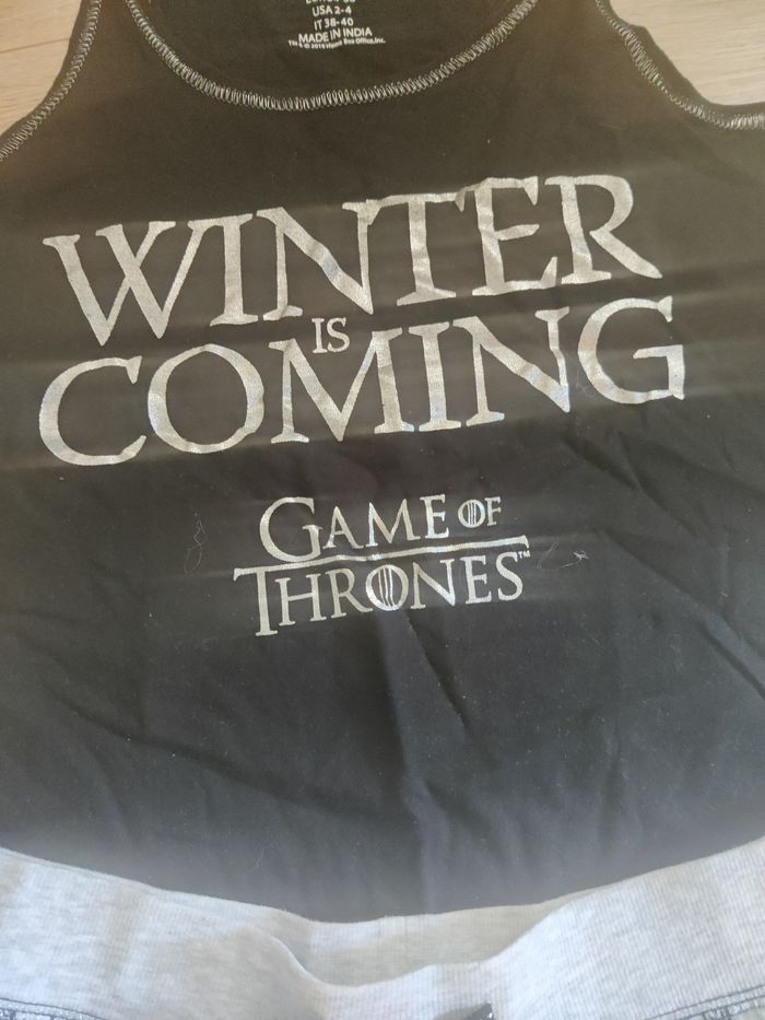 Pyjama pyja-short Game of Throne Taille XS - photo numéro 3
