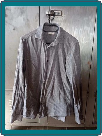 Chemise homme grise Devred taille S très bon état