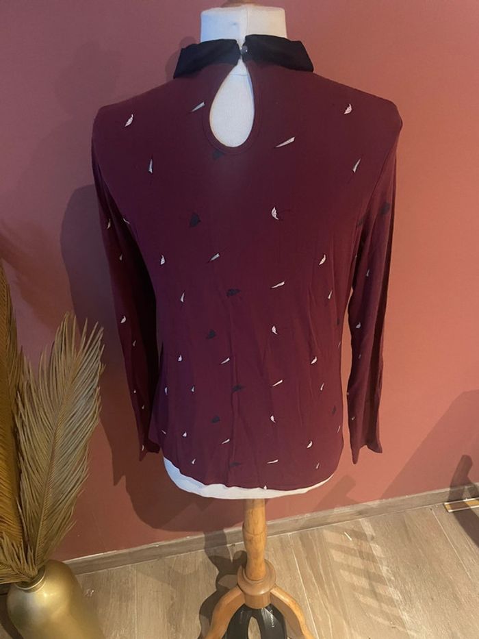 Blouse col Claudine Kiabi T42/44 - photo numéro 5
