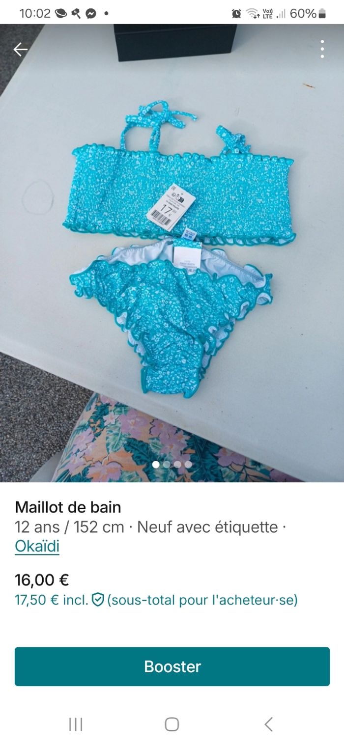 Maillot de bain fille