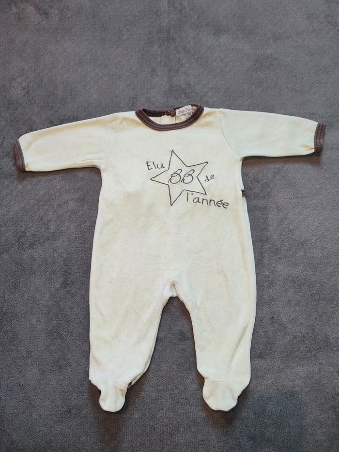 Grenouillère 1 mois