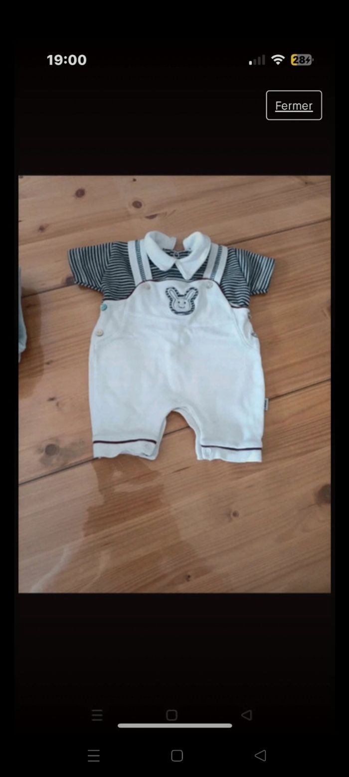 Vêtements bébé garçon 1 mois - photo numéro 8