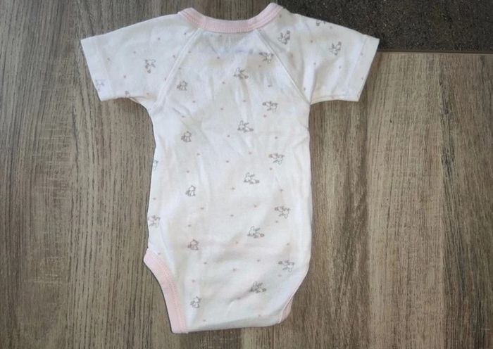 Lot 5 bodies manches courtes taille 1 mois - photo numéro 13