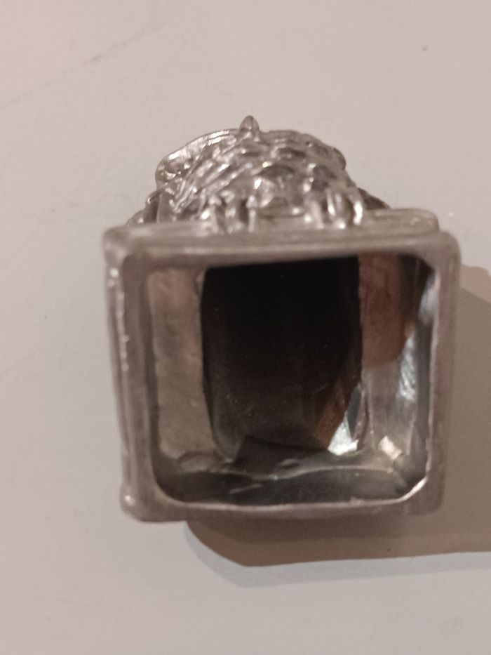 Chouette sur livre métal - photo numéro 8