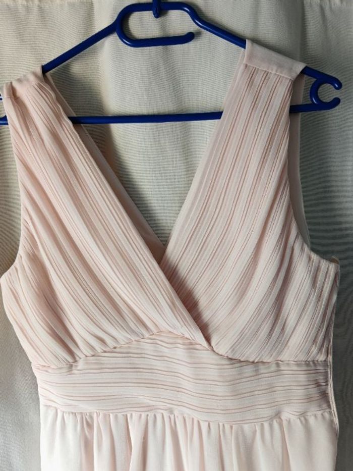 Robe cérémonie rose pâle