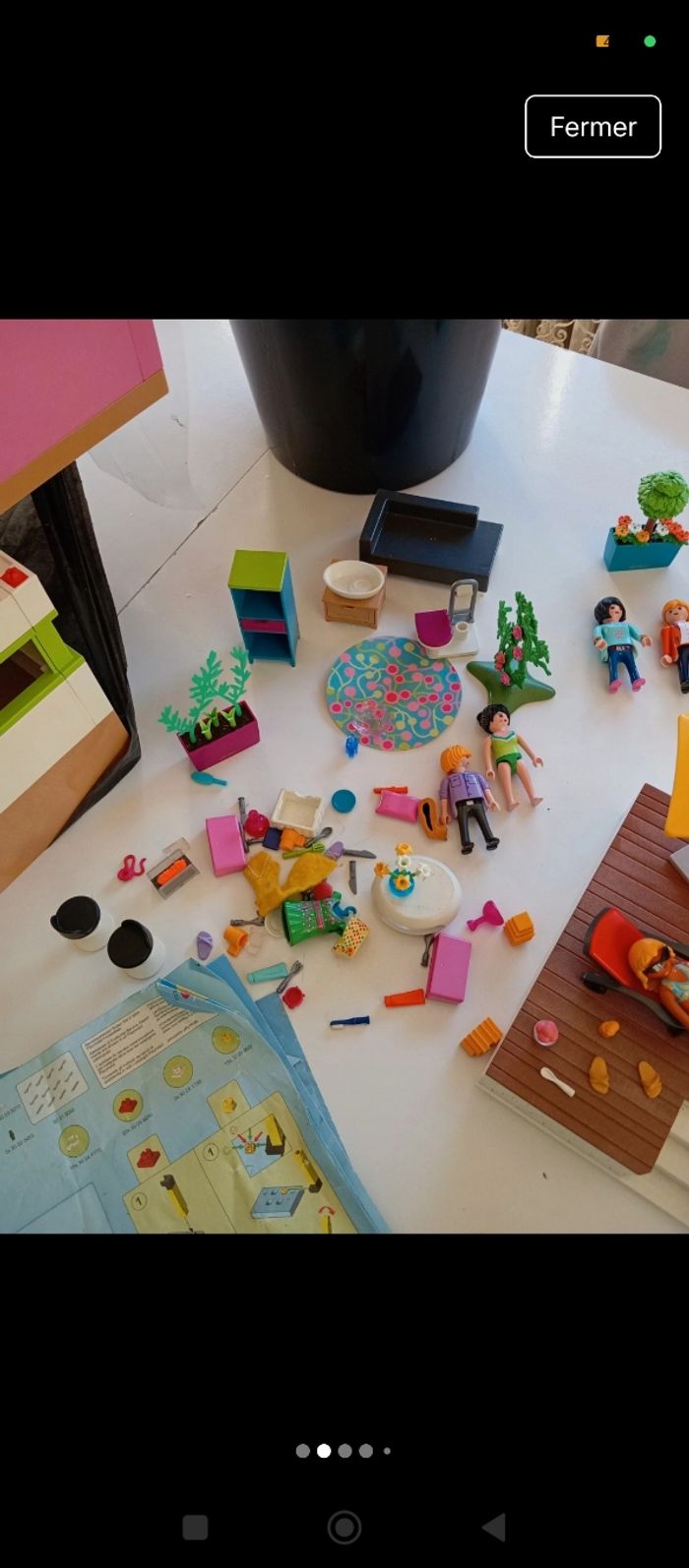 Maison Playmobil 5574 + 5575 + 5586  complète - photo numéro 2