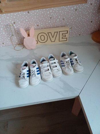 3 paires Adidas 31